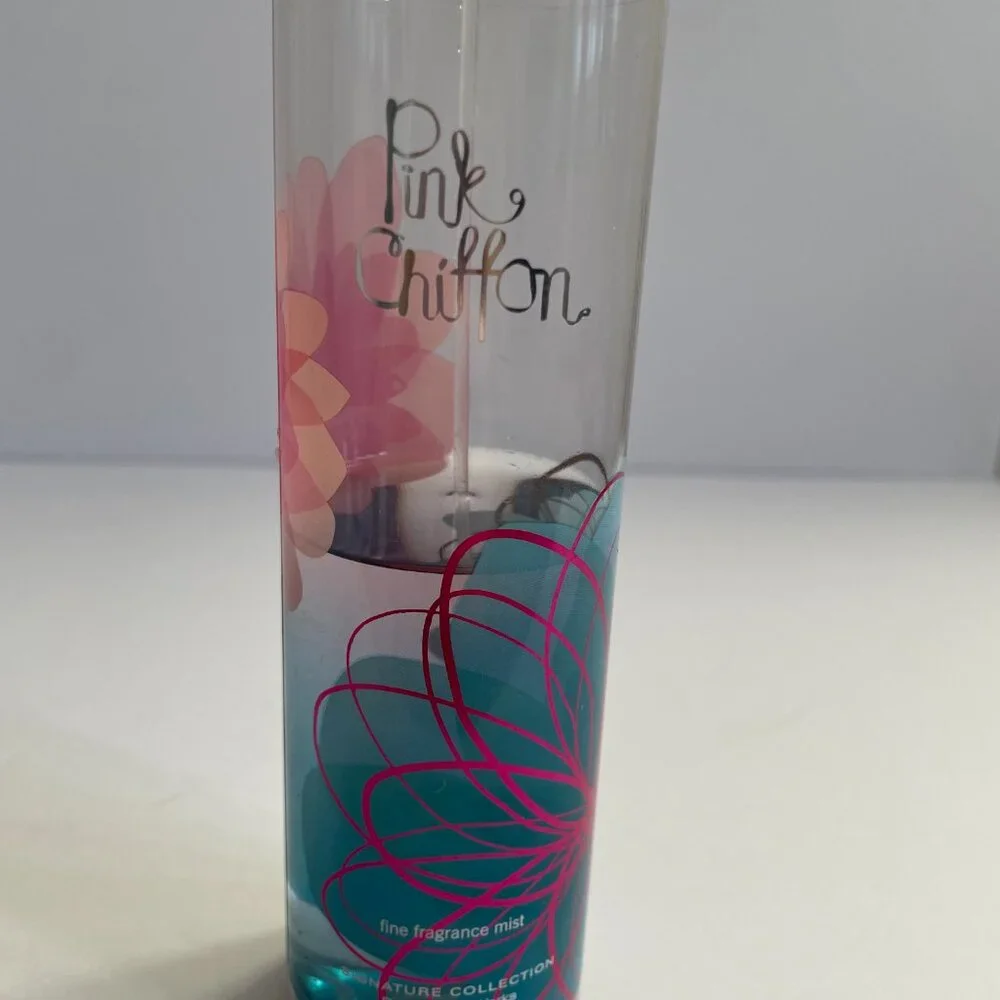 Discontinued Bath & Body Works Pink Chiffon Fine Fragrance Mist 8 FL OZ